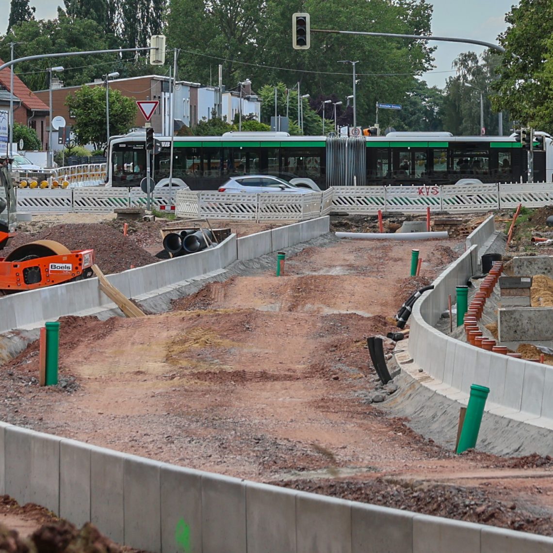10.07.2026 Sachsen Anhalt Magdeburg

MVB Baustelle Kritzmannstrasse
Neue Trasse Bau Trassenführung Bordsteine