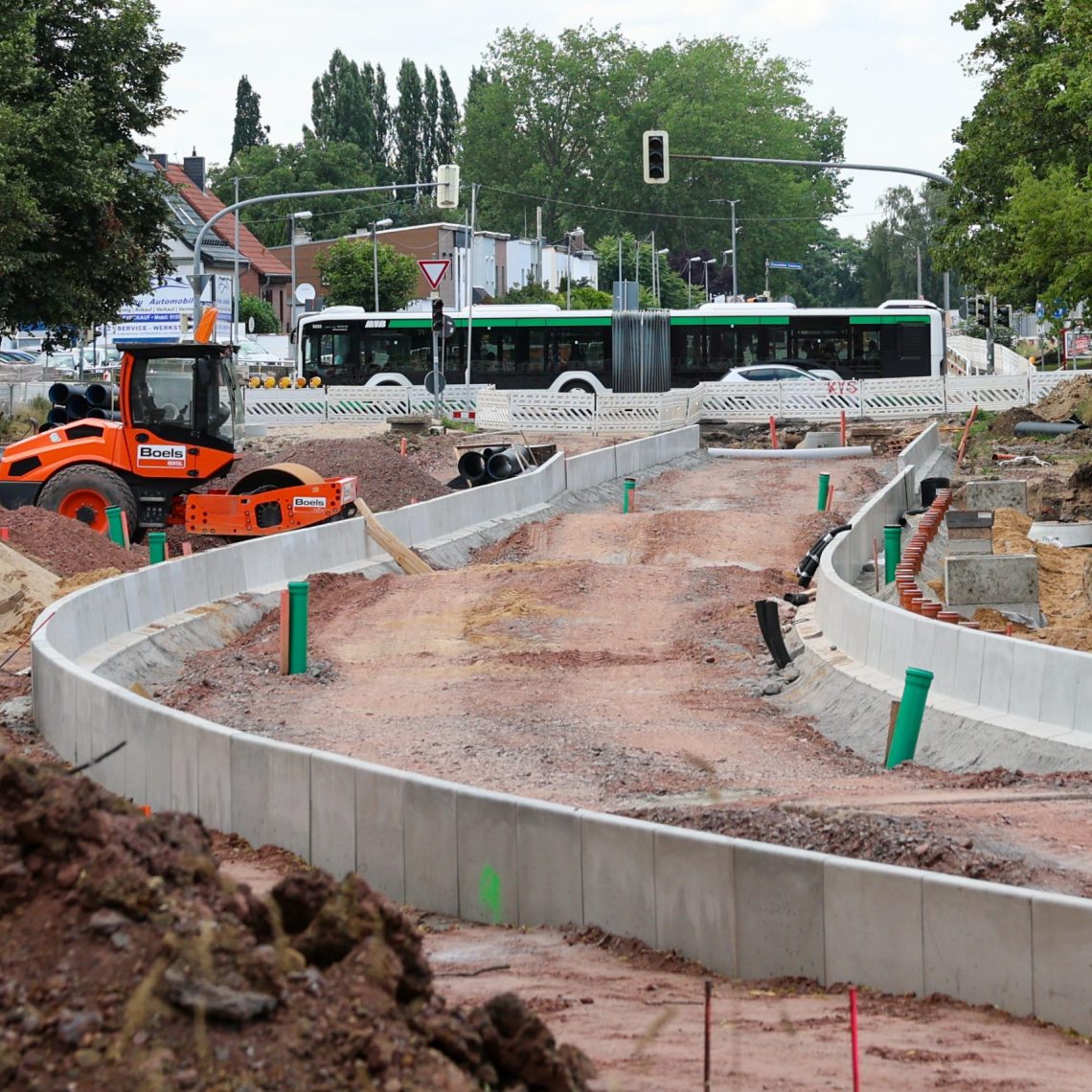 10.07.2026 Sachsen Anhalt Magdeburg

MVB Baustelle Kritzmannstrasse
Neue Trasse Bau Trassenführung Bordsteine